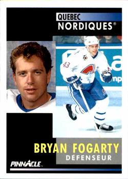 1991-92 Pinnacle French #59 Bryan Fogarty Front