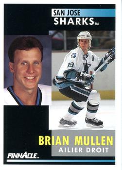 1991-92 Pinnacle French #135 Brian Mullen Front