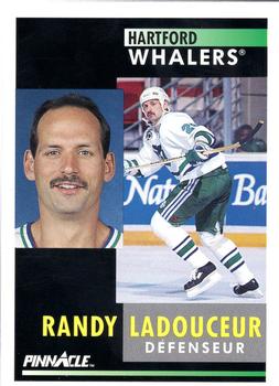 1991-92 Pinnacle French #224 Randy Ladouceur Front
