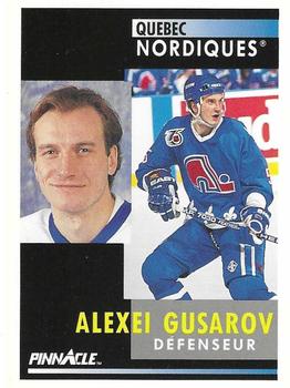 1991-92 Pinnacle French #230 Alexei Gusarov Front