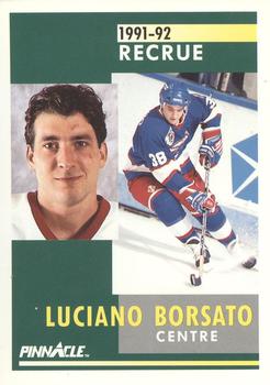 1991-92 Pinnacle French #353 Luciano Borsato Front