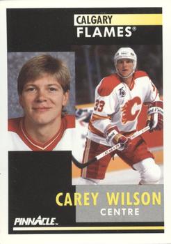 1991-92 Pinnacle French #364 Carey Wilson Front