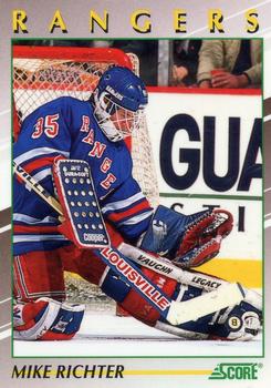 1991-92 Score Young Superstars #2 Mike Richter Front