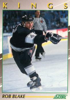 1991-92 Score Young Superstars #8 Rob Blake Front