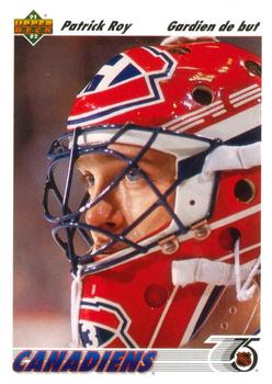 1991-92 Upper Deck French #137 Patrick Roy Front