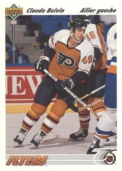 1991-92 Upper Deck French #475 Claude Boivin Front