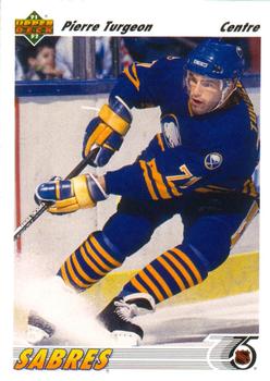 1991-92 Upper Deck French #176 Pierre Turgeon Front
