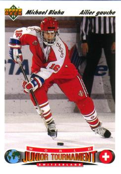 1991-92 Upper Deck French #669 Michael Blaha Front