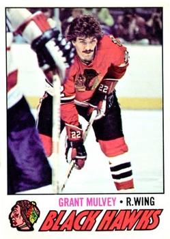 1977-78 O-Pee-Chee #101 Grant Mulvey Front