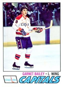 1977-78 O-Pee-Chee #196 Garnet Bailey Front