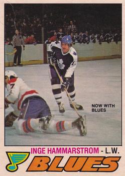 1977-78 O-Pee-Chee #NNO Inge Hammarstrom Front