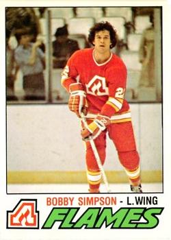 1977-78 O-Pee-Chee #310 Bobby Simpson Front