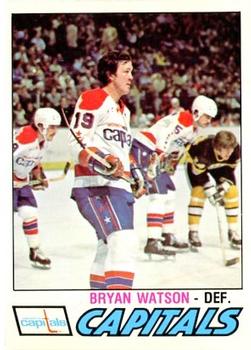 1977-78 O-Pee-Chee #342 Bryan Watson Front