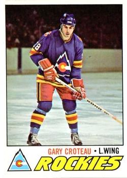 1977-78 O-Pee-Chee #52 Gary Croteau Front