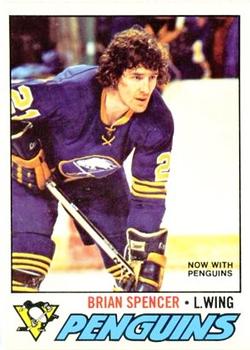 1977-78 O-Pee-Chee #9 Brian Spencer Front