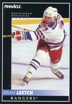 1992-93 Pinnacle Canadian #15 Brian Leetch Front