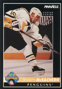 1992-93 Pinnacle Canadian #420 Shawn McEachern Front