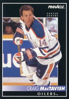 1992-93 Pinnacle Canadian #78 Craig MacTavish Front