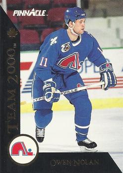 1992-93 Pinnacle Canadian - Team 2000 #10 Owen Nolan Front