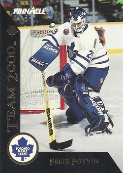 1992-93 Pinnacle Canadian - Team 2000 #5 Felix Potvin Front