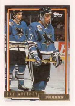 1992-93 Topps - Gold #205 Ray Whitney Front