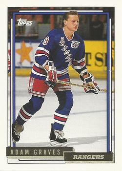 1992-93 Topps - Gold #329 Adam Graves Front