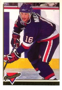 1993-94 O-Pee-Chee Premier - Gold #154 Brian Mullen Front