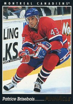 1993-94 Pinnacle Canadian #253 Patrice Brisebois Front