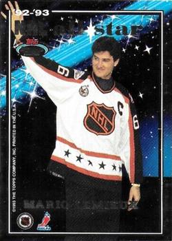 1993-94 Stadium Club O-Pee-Chee - All-Stars #NNO Mario Lemieux / Wayne Gretzky Front