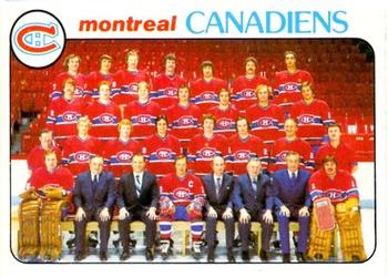 1978-79 O-Pee-Chee #200 Montreal Canadiens Front