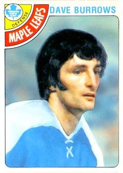 1978-79 O-Pee-Chee #254 Dave Burrows Front