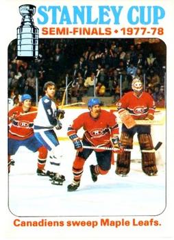 1978-79 O-Pee-Chee #262 Stanley Cup Semi-Finals 1977-78 Front