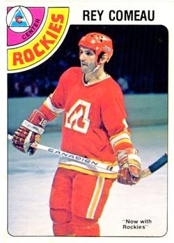 1978-79 O-Pee-Chee #293 Rey Comeau Front