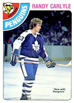 1978-79 O-Pee-Chee #312 Randy Carlyle Front