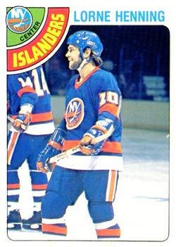 1978-79 O-Pee-Chee #313 Lorne Henning Front