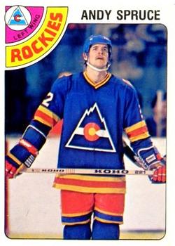 1978-79 O-Pee-Chee #378 Andy Spruce Front