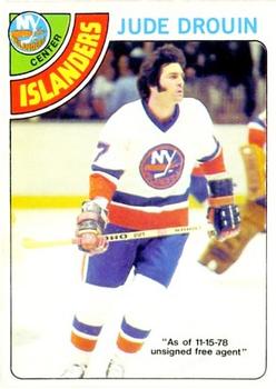 1978-79 O-Pee-Chee #93 Jude Drouin Front