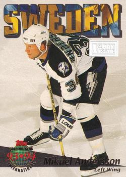 1993-94 Stadium Club - First Day Issue #427 Mikael Andersson Front