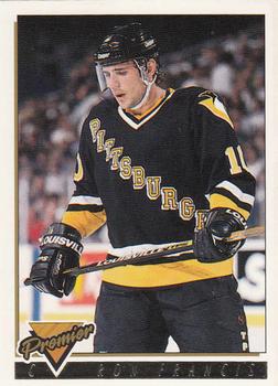 1993-94 Topps Premier - Gold #424 Ron Francis Front