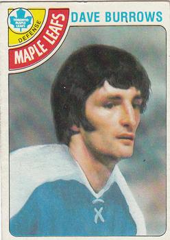 1978-79 Topps #254 Dave Burrows Front