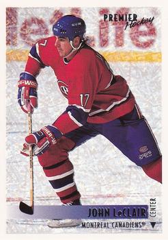 1994-95 O-Pee-Chee Premier - Special Effects #117 John LeClair Front
