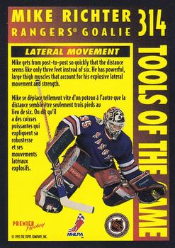 1994-95 O-Pee-Chee Premier - Special Effects #314 Mike Richter Back