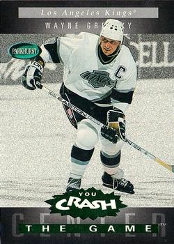 1994-95 Parkhurst - You Crash the Game Green #H11 Wayne Gretzky Front