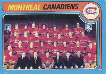 1979-80 O-Pee-Chee #252 Montreal Canadiens Front