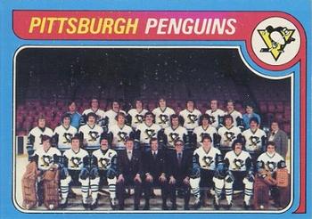 1979-80 O-Pee-Chee #256 Pittsburgh Penguins Front