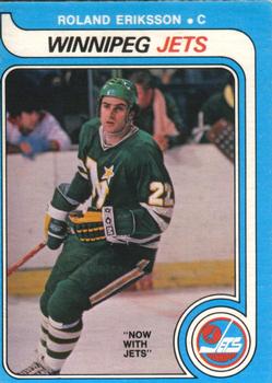 1979-80 O-Pee-Chee #350 Roland Eriksson Front