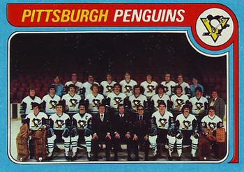 1979-80 Topps #256 Pittsburgh Penguins Front