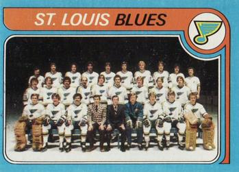 1979-80 Topps #257 St. Louis Blues Front
