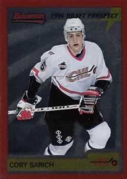 1995-96 Bowman - Draft Prospects #P31 Cory Sarich Front