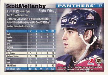 1995-96 Bowman - Foil #37 Scott Mellanby Back